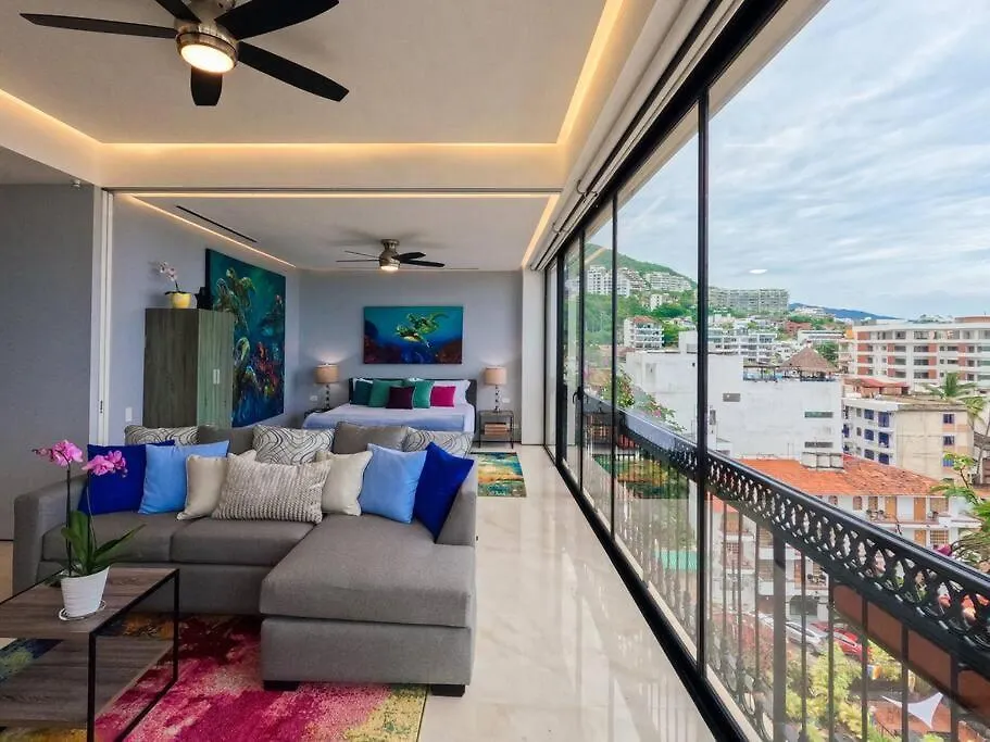 Luxury Oceanview Modern Condo Puerto Vallarta